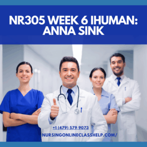 NR305 Week 6 iHuman Anna Sink