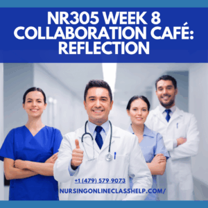 NR305 Week 8 Collaboration Café: Reflection