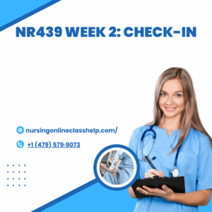 NR439 Week 2 Check-In