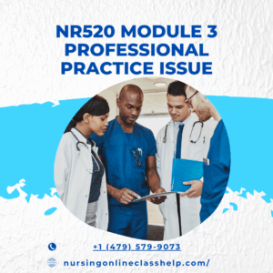 NR520 Module 3 Professional Practice Issue