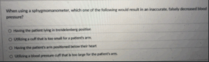 NR547 WEEK 2 CEA Pre- Clinical Diagnostic Exam Sample Question 1