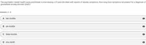 NR547 Week 4 Midterm Exam Sample Question 3