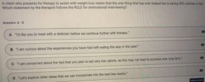 NR605 WEEK 8 FINAL EXAM QUESTION SAMPLE 3